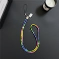 thumbnail image 5 of Cordón para teléfono móvil, cadena para teléfono móvil de colores largos y cortos, conjunto con personalidad de diamante, creativo, para colgar en el cuello y en la muñeca, 5 of 5