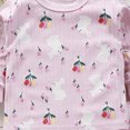 thumbnail image 5 of Gibobby Baby Boys Pajamas Boys Girls Pjs Set 2 PC Soft Pajamas 1t 2t 3t 4t 5t Kids Fall Winter Long Sleeve Pajamas Loungewear Kid Sleepwear Toddler Boys Clothes,Pink,Size 3-6 Months, 5 of 6