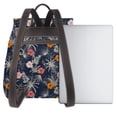 thumbnail image 3 of Disketp Hawaiian Style Mochila de Cuero para Mujer, Bolso de Espalda Antirrobo con Estilo para Viaje, Trabajo y Uso Diario, 3 of 4