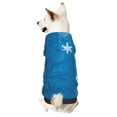 thumbnail image 1 of Fotbe Blue Christmas Sudadera con Estampado para Perros Pequeños – Suéter con Capucha para Mascotas, Tela Suave de Forro Polar con Bolsillo-Small, 1 of 7