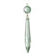 thumbnail image 2 of B&P Lamp® Blue/Green Iridescent U-Drop Crystal Chandelier Light Replacement Pendant Prism, 2 of 2