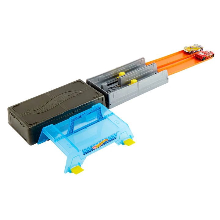 Mattel - Hot Wheels Action Race Case Track Set