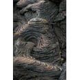 thumbnail image 2 of Jones, Adam 17x24 Black Ornate Wood Framed with Double Matting Museum Art Print Titled - Recent Pahoehoe lava flow-Sullivan Bay-Santiago Island-Galapagos Islands-Ecuador, 2 of 4