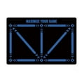 thumbnail image 2 of STAOEDU Soccer training mat,Floor MATSf，Pro ball mastery mat socce，dribble up soccer ball，Training instructor，Floor mat(40cm*60cm), 2 of 7