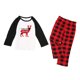 thumbnail image 3 of Worallymy Christmas Family Pijamas Deer Print Pijamas Niños Adultos Pijamas a juego Conjuntos de pijamas Worallymy JD735815705, 3 of 6