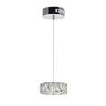 thumbnail image 1 of CWI Lighting LED Mini Pendant with Chrome Finish, 1 of 2