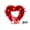 Valentines Day Decorations - G(Light), variant on 12 Inch Valentine’s Day Heart-Shaped Wreath – Red Garland Hanging Decoration with Love Letter Accent, Shiny Metallic Love Heart Door and Wall Decor for Home, Party, Wedding, and Classroom(no light)