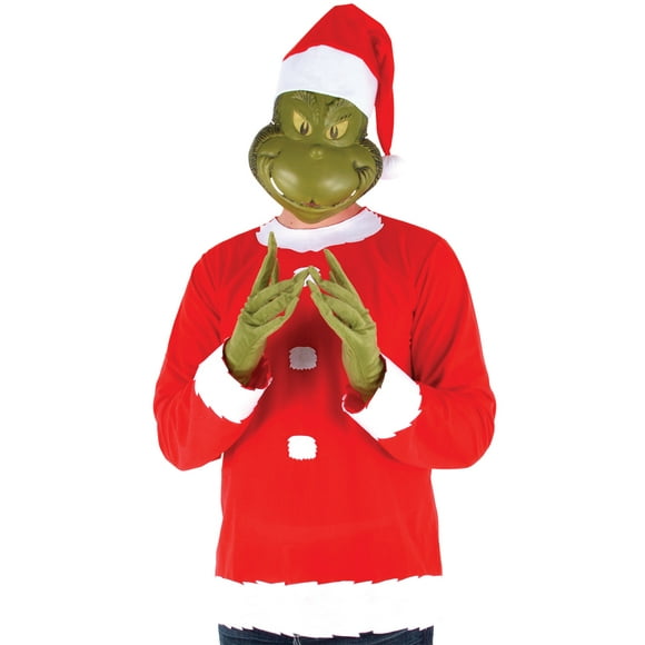 GRINCH COSTUME AD LG XL