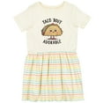 thumbnail image 3 of Inktastic Taco Bout Adorable Girls Toddler Dress, 3 of 5