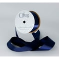 thumbnail image 5 of (4 pack) Offray Ribbon, Navy 1 1/2 inch Single Face Satin Polyester Ribbon, 12 feet, 5 of 9
