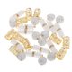 thumbnail image 1 of 10 Piezas de Resina Colorida Dreadlocks Beads Metal cabellero Colgante Joyería para El Cabello Blanco, 1 of 9
