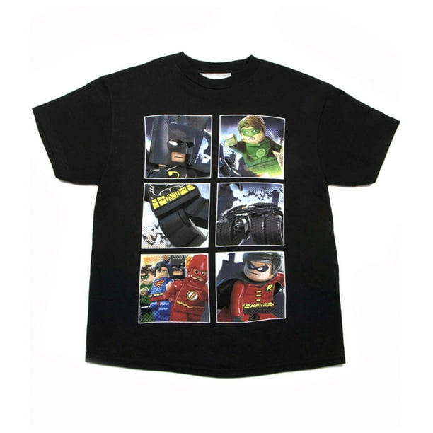 Playera Estampado Batman Y Super Man Movie Talla 6 LEGO 6 a 7 años LBSS0029S71