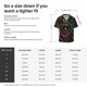 thumbnail image 5 of Balery Rainbow Glitter Camisa Casual de Manga Corta con Botones para Hombre, Texturizada, Estilo Cubano, para Playa, Verano-X-Large, 5 of 5
