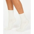 thumbnail image 2 of Hue Chaussette de Botte Rayée Supersoft Côtelée Ivoire, 2 of 2