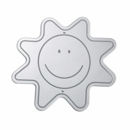 Whitney Brothers 16'' H x 14'' W Happy Face Mirror