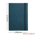 thumbnail image 2 of Milue A5 Notebook Diary Notepad Sketchbook Business Journal Planner Agenda Organizer Note Book, 2 of 15