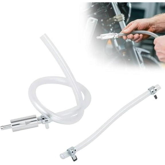 Brake Bleeder Hose One Way Check Valve, 2025 New Brake Bleeder Hose - One Way Check Valve Tube Bleeding Tool Kit for Car Motorcyle Clutch