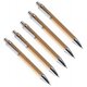 thumbnail image 4 of 35 Pcs Office and School Supplies Sustainable Pen Bamboo Retractable Ballpoint Pen Writing Tool(Bla, 4 of 5