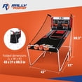 thumbnail image 2 of Rally and Roar 2 Player Shooting Basketball Game w/ Scoreboard & Balls, 2 of 12