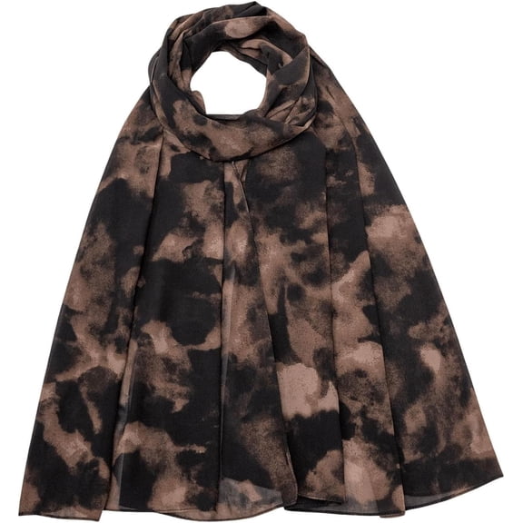 LinYooLi Women's Boho Leopard Cheetah Print Scarf Headband Wrap Scarves Shawl