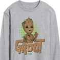 thumbnail image 3 of Marvel Guardians of the Galaxy - Baby Groot - Men's Long Sleeve Graphic T-Shirt, 3 of 5