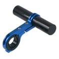thumbnail image 1 of becaristey Mountain Bike Handlebar Extender Handle Bar Phone Speed Meter Holder Extension Storage Bracket Adapter Frame Accessories Blue Carbon Fiber, 1 of 8