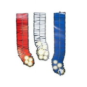 Kole Imports HH998-96 Patriotic Firecracker Bursts Hanging Party Decorations - Pack of 96