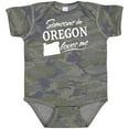 thumbnail image 3 of Inktastic Someone in Oregon Loves Me Boys or Girls Baby Bodysuit, 3 of 5