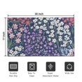 thumbnail image 5 of Pioneer Flower Floral Print Pattern Door Rugs,Washable Non Slip Door Mats Indoor,Decorative Door Mats,Entry Mat Indoor for Entrance,Bedroom,Kitchen,Bathroom,17"x30", 5 of 6