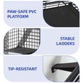thumbnail image 2 of ModFusion 3-Level Metal Cat Cage with Litter Box – Spacious Indoor Playpen for Cats & Small Pets, Easy Assembly, Durable & Comfortable, 2 of 10