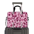 thumbnail image 2 of Iauyy 16inch Laptop Briefcase for Men/Women , Detachable Strap & Padded Compartment，Water-Resistant BagBusiness Travel File and Notepad,Artistic Illustration Of Leopard Pattern, 2 of 7