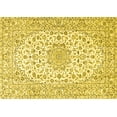 thumbnail image 1 of Ahgly Company Indoor Rectangle Medallion Yellow Traditional Area Rugs, 7' x 10', 1 of 4