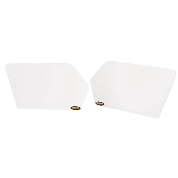 Maier 195721 Utv Rear Number Plates - White