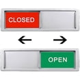 thumbnail image 1 of Open Closed Sign, Open Signs Privacy Slide Door Sign Indicator, 1 of 3