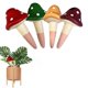 thumbnail image 1 of Terracotta Irrigation Spikes, self -irrigation for plants, indoor 4 pieces of mushroom clay, 1 of 5