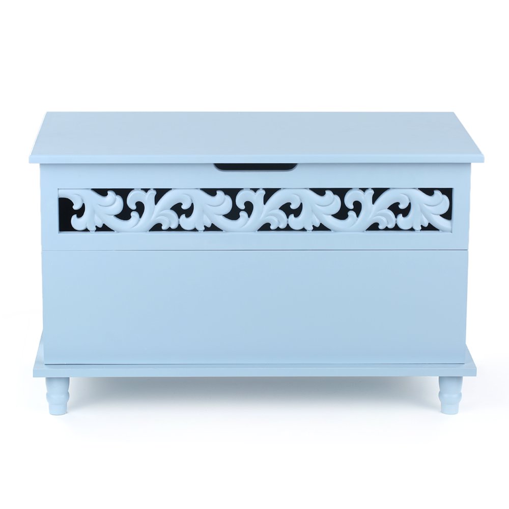 iKayaa Modern Rectangle Storage Chest Large Toy Blanket Storage