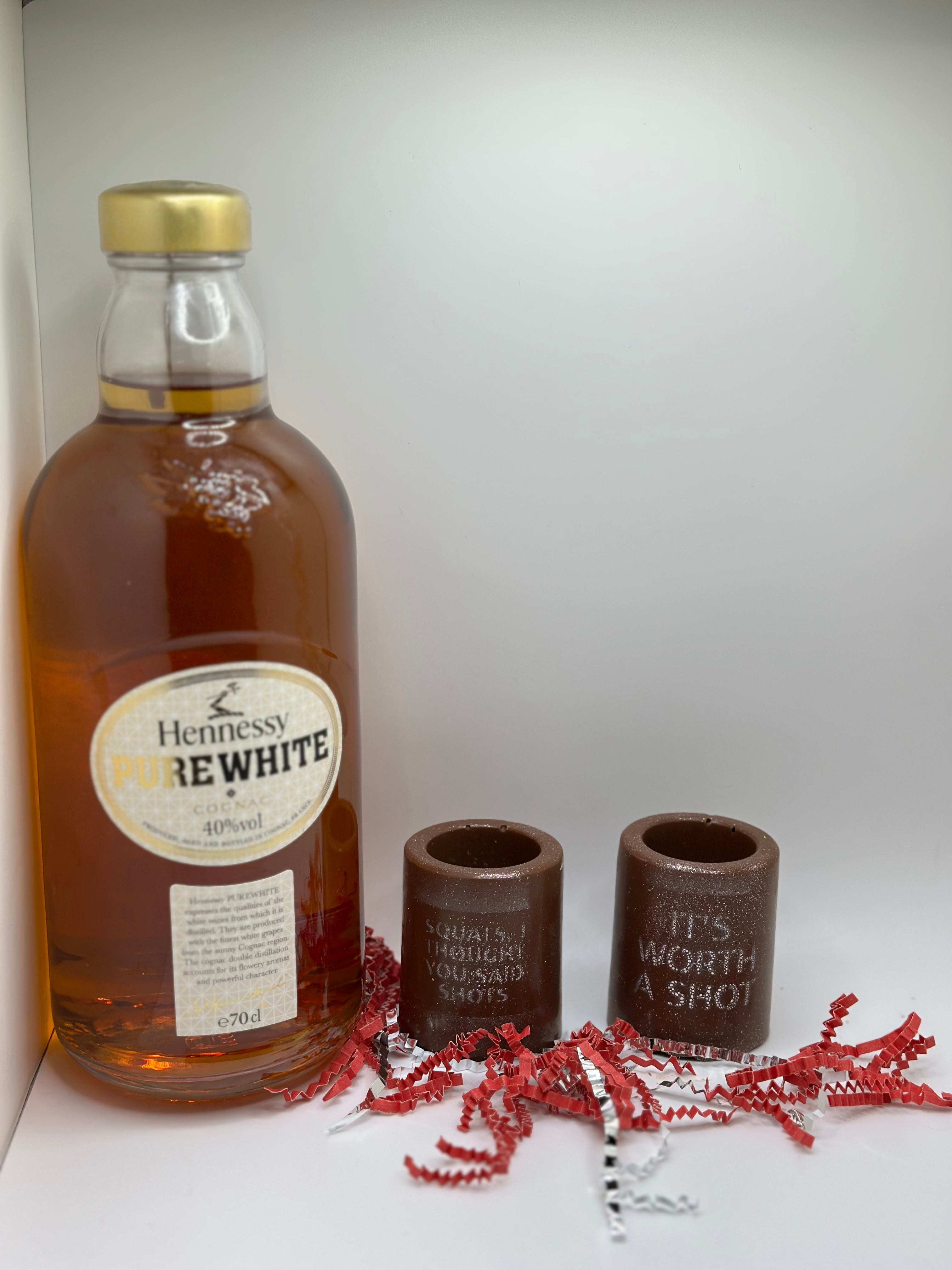 2 Chocolate Shot Glasses Gift Set - Walmart.com