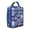 Blue-19, variant on Boho Paisley Floral Vintage Ethnic Pattern Insulated Lunch Bag – Colorful Retro Abstract Decorative Mandala Chic Artistic Elegant Classic Lunch Box Tote