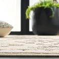 thumbnail image 4 of SAFAVIEH Milos Alondra Geometric Indoor/Outdoor Area Rug, Ivory/Grey, 9' x 12', 4 of 11