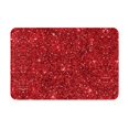 thumbnail image 2 of Goofa 16"x24" Inches Red Glitter Doormats for Outdoor Entrance - Non-Slip Welcome Mat, Heavy Duty Door Mats Outdoor, Spring Doormat, 2 of 9