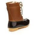 thumbnail image 3 of JBU by Jambu Womens Maplewood Faux Leather Lace-Up Rain Boots, 3 of 5