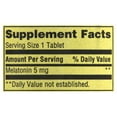 thumbnail image 4 of Spring Valley Melatonin Dietary Supplement Twin Pack, 5 mg, 120 Count, 2 Pack, 4 of 8