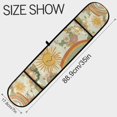 thumbnail image 3 of Yayeee Double Oven Mitt Kitchen Heat Resistant Baking 35" x7" Quilted Glove, Beige Clouds, 3 of 6
