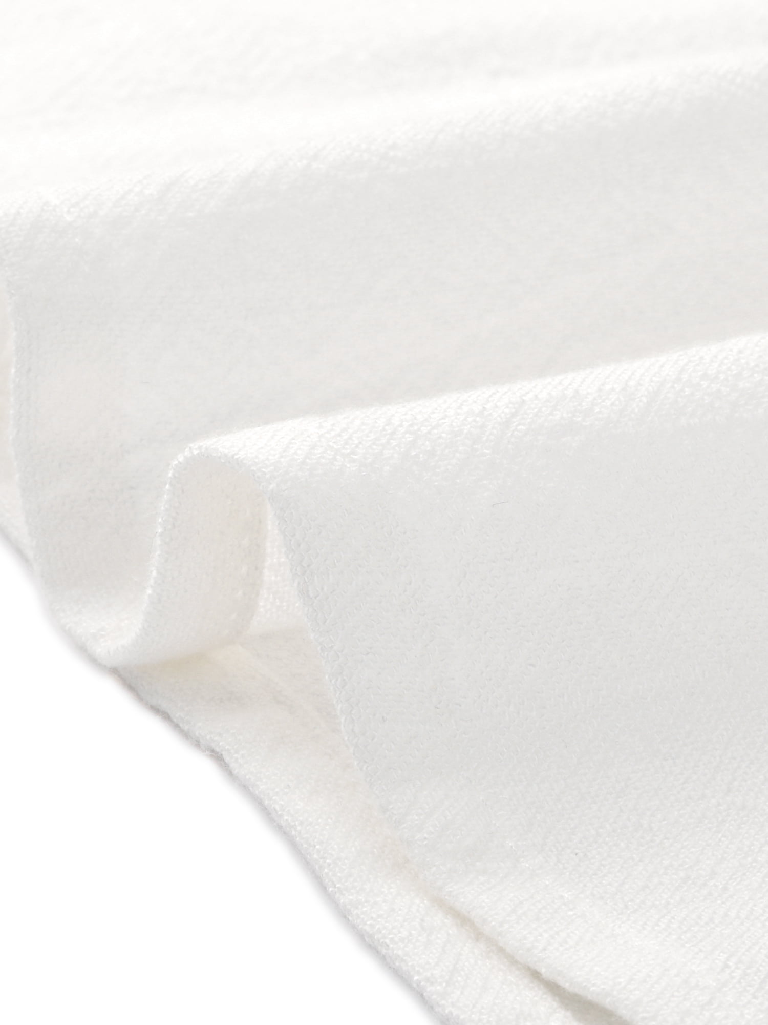 DARING DIVA Linen Sleeveless Dress L White