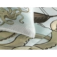 thumbnail image 3 of Ambesonne Cartoon Quilted Coverlet 3 Pcs, Pirate Ship Greek Myth, King Size, Tan Pale Green, 3 of 4