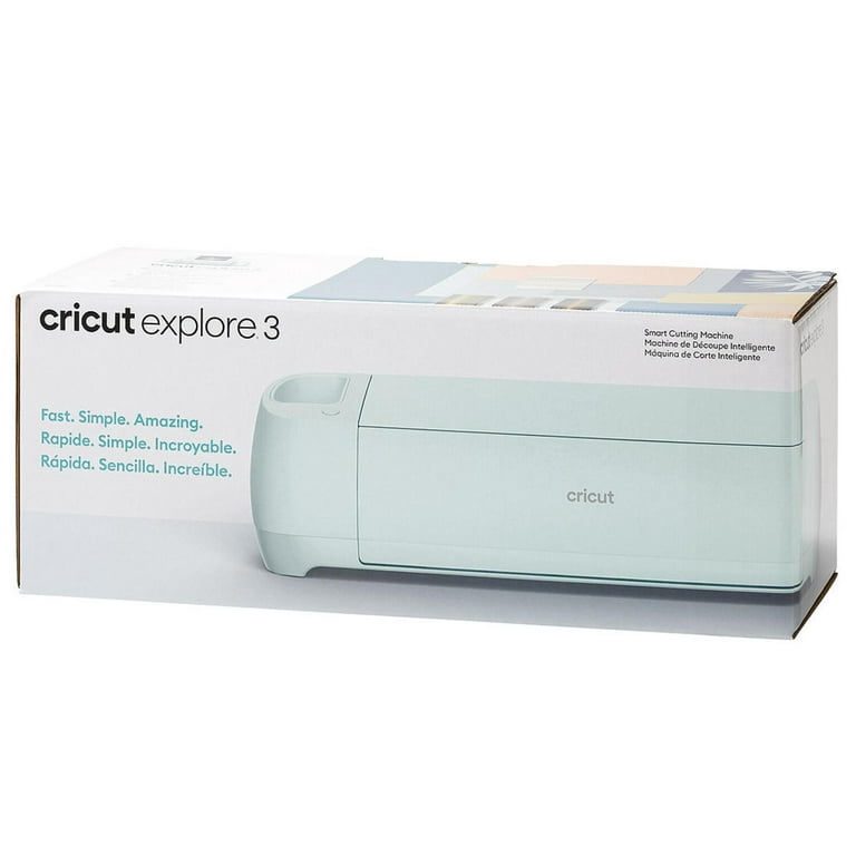 Cricut Explore® 3 - Smart Cutting Machine with Easy Printables™ sensor