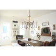 thumbnail image 3 of 6-Light Wooden Medieval Vintage Chandelier with Adjustable Chain Bella Depot for French Style, 3 of 7