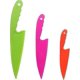 thumbnail image 5 of 2026 Set Of 3 Plastic Kitchen Knives In 3 Colors For Kids, Child Safe Nylon Kitchen Knives For Cakes And Lettuce Salads, 5 of 5