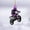 Purple, variant on Personalized Dirt Bike Acrylic Ornament, Dirt Bike Christmas Ornament 2025, Dirt Bike Player Ornament, Dirt Bike Tree Decor, Motocross Dirt Biker Ornaments for Christmas Tree (Style 7) - 3596 (Black)