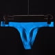 thumbnail image 5 of Tangas Prolriy para hombre, calzoncillos de moda para hombre, calzoncillos sólidos, ropa interior para hombre, pantalones, ropa interior para hombre, azul cielo M, 5 of 8